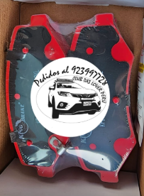 PASTILLAS DELANTERAS DE CERAMICAS DX3 Y DX7